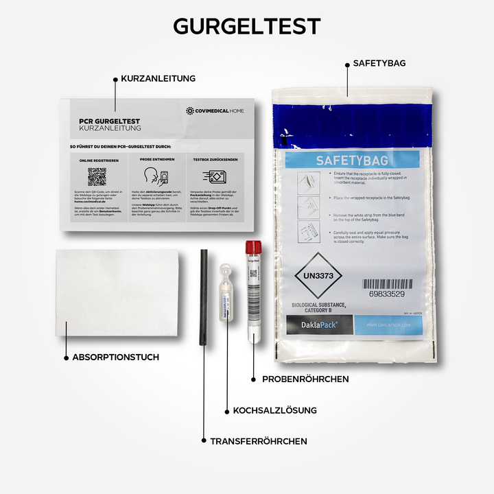 Corona PCR gargle test